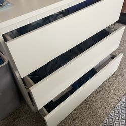 IKEA MALM 3-Drawer Dresser