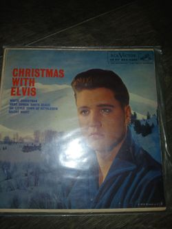 Christmas with Elvis 45 Record