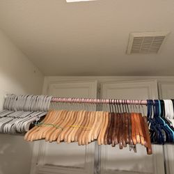 Hangers, Lots of Them! - Only Plastic Left, Clean and Excellent Condition