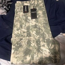 Aeropostale Camo Denim Jeans 36x30