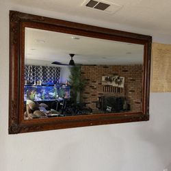 Large Antique Mirror