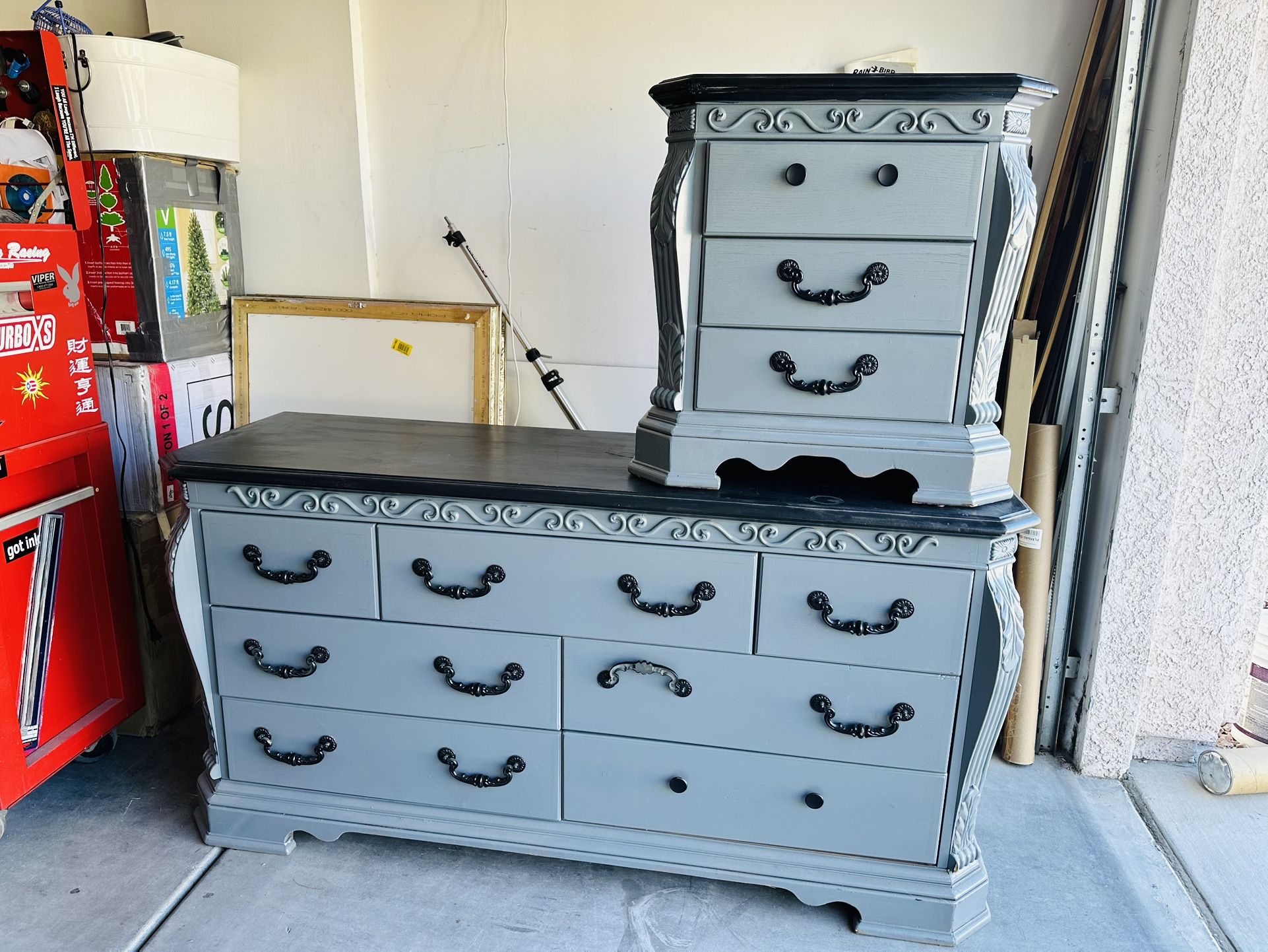 Solid Wood, Dresser, And Nightstand