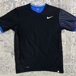 Nike Fit Dry Paris 2008 Black Blue Jersey Shirt Men’s Size L 
