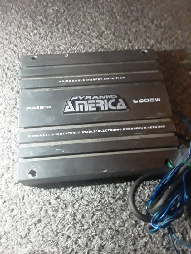 Pyramid America 5000w 2 Chnl Amplifier