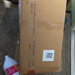 Weight bench for sale never been open still in box. Good quality.