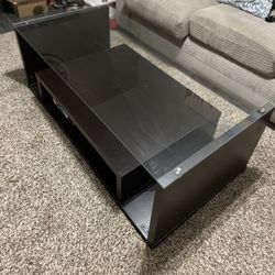 Glass Top Coffee Table