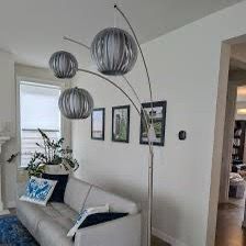 Lite Source 3-Light Deion Floor Arch Lamp