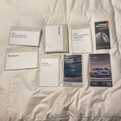 2020 HYUNDAI TUCSON OWNERS MANUAL GUIDE BOOK SET & CASE OEM