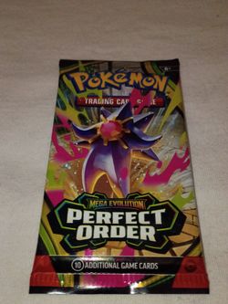 Pokemon TCG Perfect Order Single Pack