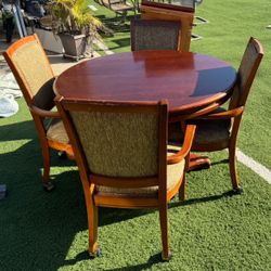 Beautiful Round Dining Table With Chairs 