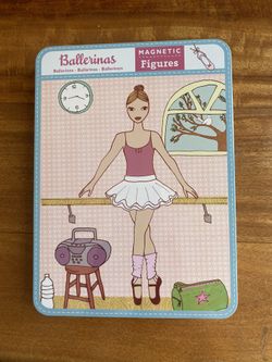 Mudpuppy Ballerinas Magnetic Figures