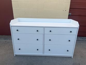 White dresser