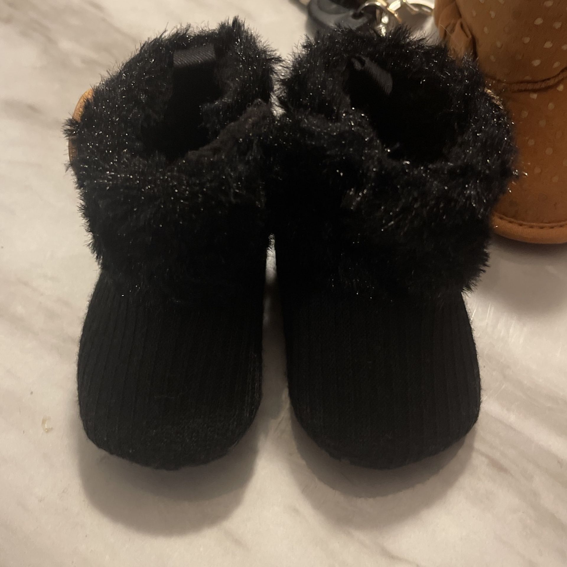 Infant Girl Booties 0-3 Months