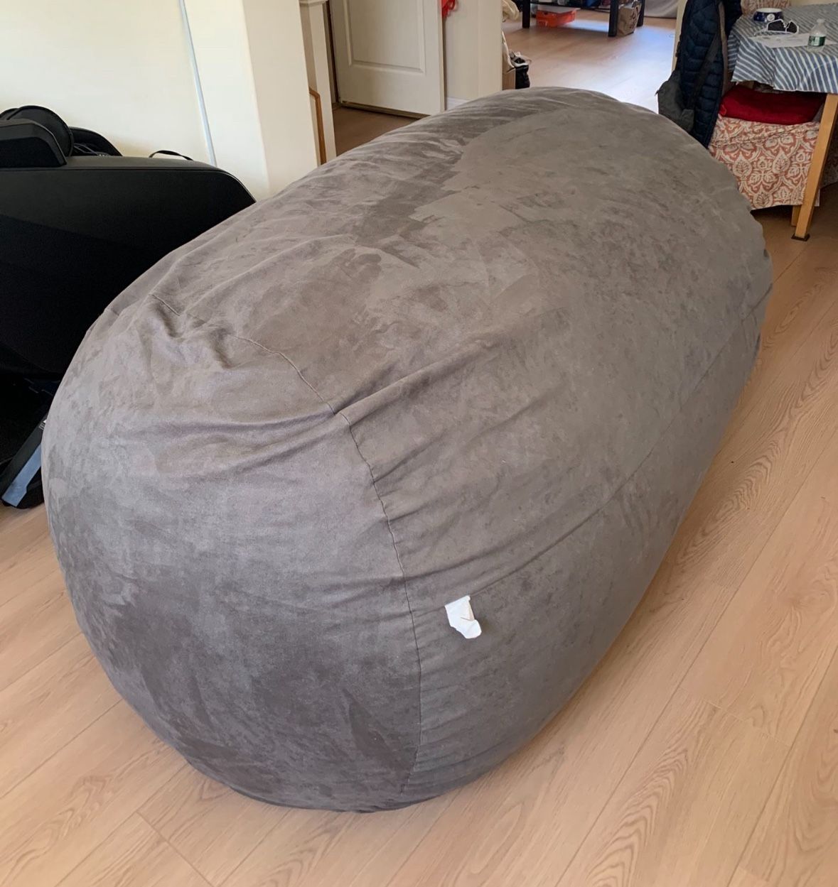 5 Foot Memory Foam Bean Bag Sofa Lounger , XL (cover Just Washed, Very Clean)