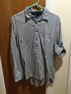 Tommy Hilfiger Striped Button-Up Shirt