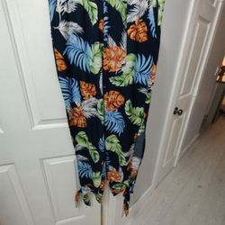 Women's XL Pants Shien Ties At The Ankle 
