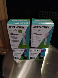 ACCU-CHECK TEST STRIPS & LANCETS