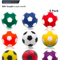 OuMuaMua Foosball Table Balls 1.42 Inch Soccer Balls for Tabletop Game Foosball Table World Cup Accessory Replacements