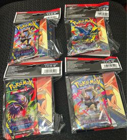 Pokemon TCG Phantasm Flames Mega Evolution Booster Pack/Mini Portfolio (SEALED)
