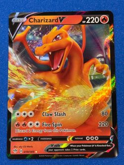 Pokémon TCG - Charizard V 019/189 - Darkness Ablaze - Ultra Rare Holo - NM