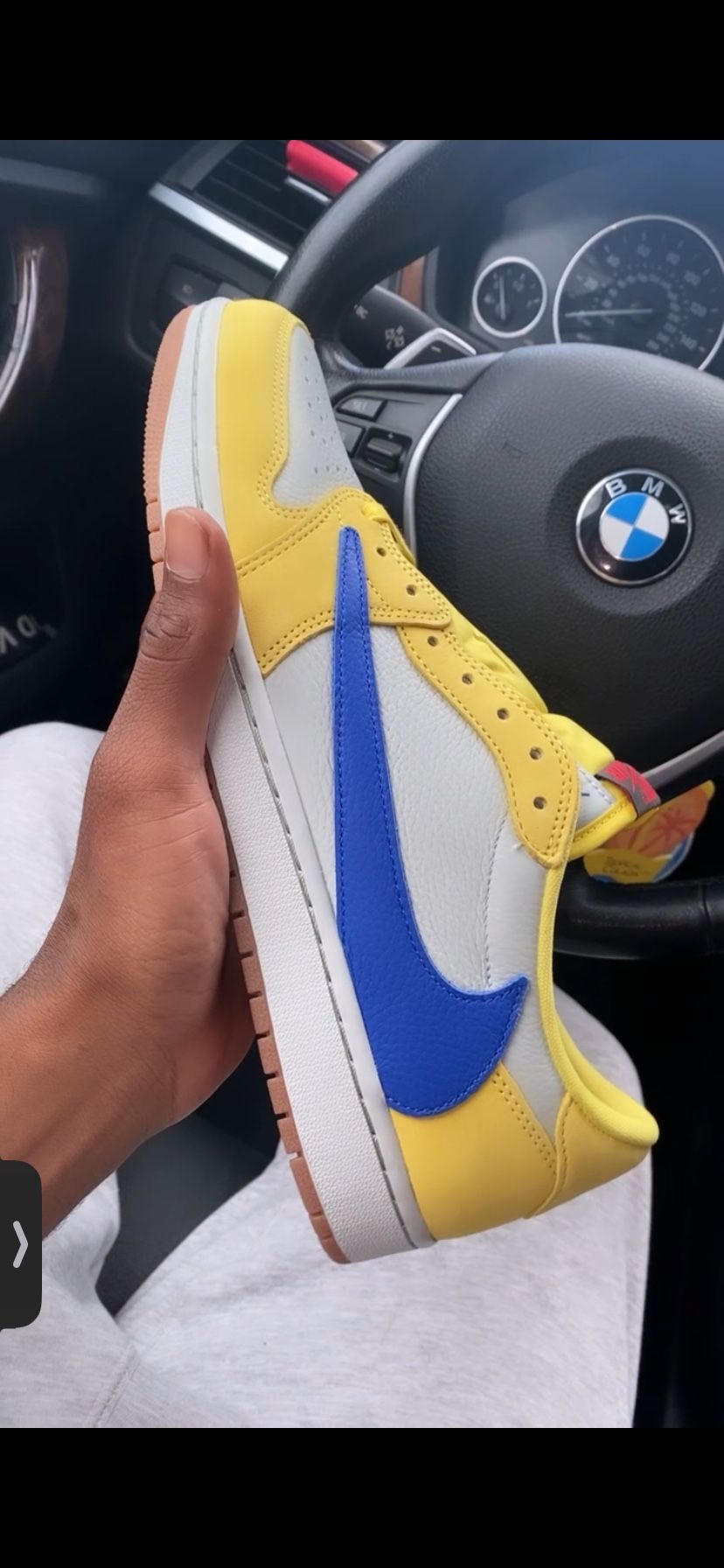 Travis Scott Jordan Low Canary Yellow