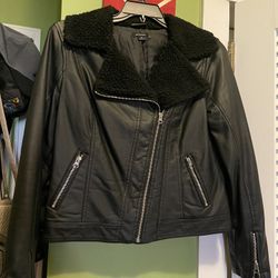 women's leather jacket