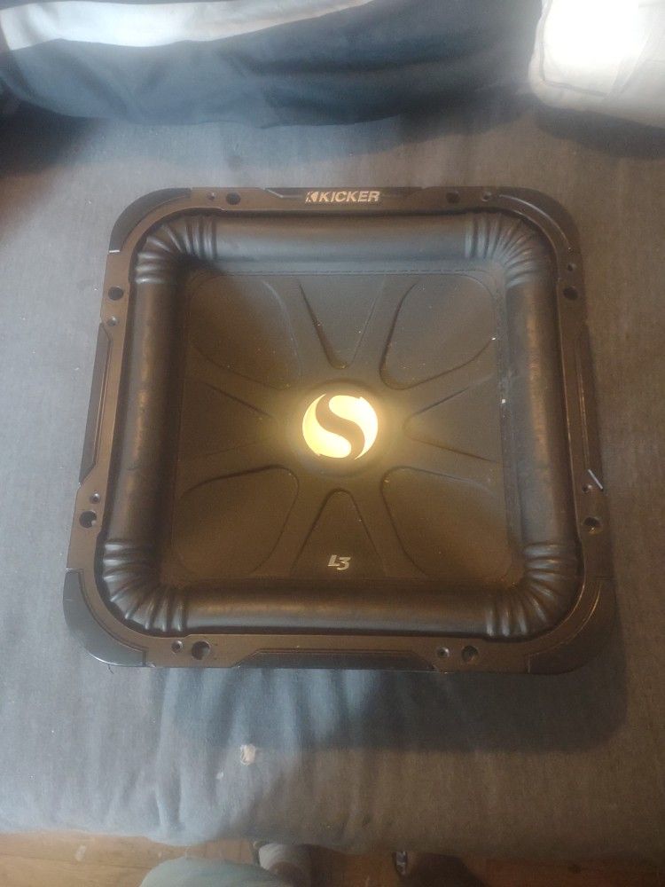 12 Inch Woofer Kicker The Coil Is Burned Easy To Fix Negotiable Good Price
