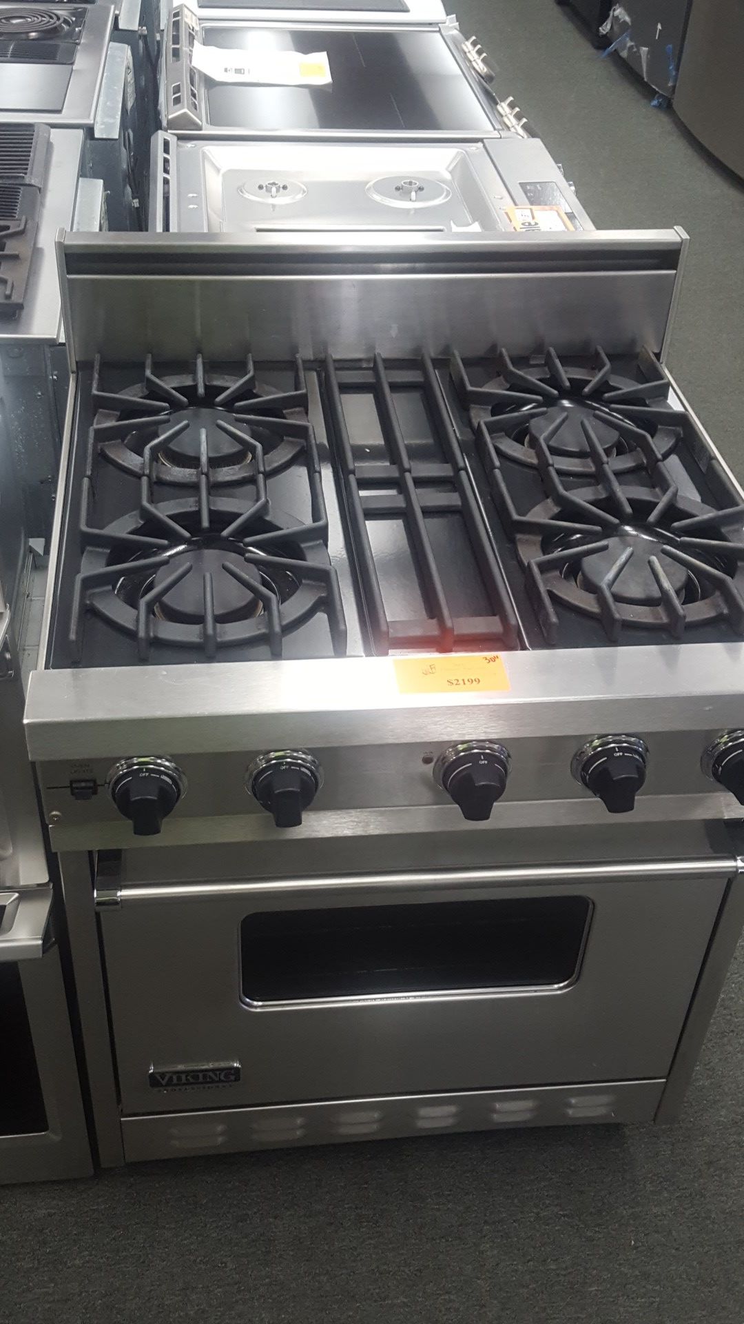 Viking professional 30 inch range