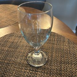 Crate & Barrel Water glasses