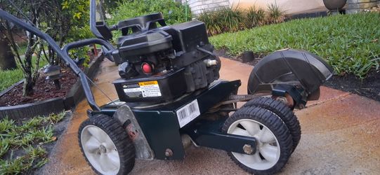 👍  Bolens 3.5 HP gas walk behind Edger & Trencher reliable yard lawn landscaping equipment