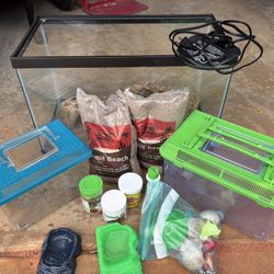 Hermit Crab Habitat/Aquarium