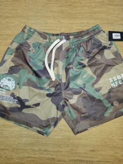 AMAZING PREMIUM HEAVYWEIGHT DARC SPORT CAMO SHORTS SIZE MEDIUM 