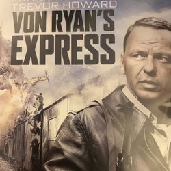 VON RYAN’S EXPRESS (Blu-Ray-1965) Frank Sinatra + Trevor Howard!