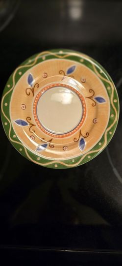 Salerno saucer plates