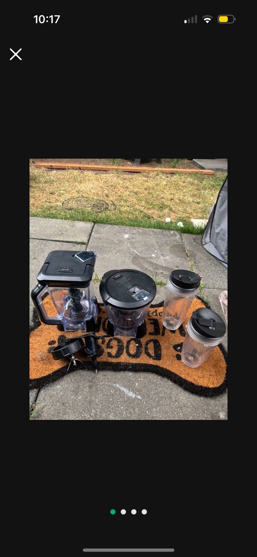 LOW PRICE MOVING- NUTRI NINIJA BLENDER NO BASE