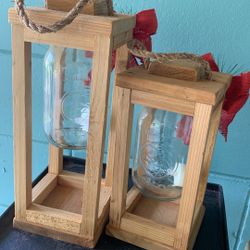 Wood Lanterns