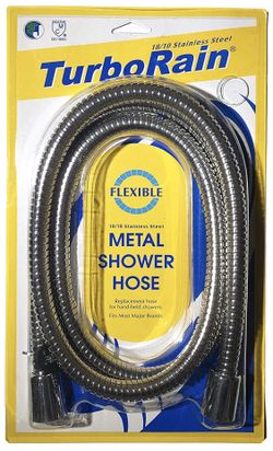 Shower Hose 60” Stainless Steel Turbo Rain
