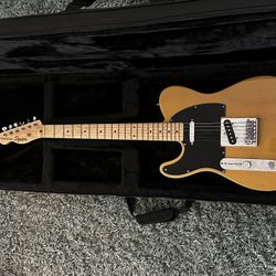 Squier Telecaster, Fender Amp, Gator Hard Case (Ready to Play)