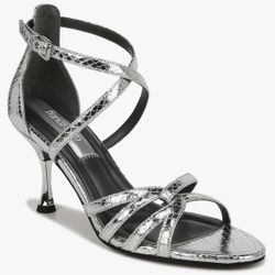 Franco Sarto womens Rika Strappy Heeled Dress Sandals Size 9
