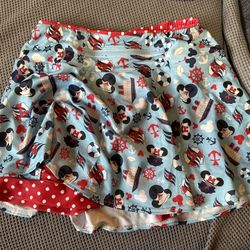 Used, Size large, Running Skirt With Shorts and Pockets