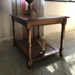 Solid Wood End Table