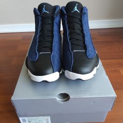 Nike Air Jordan XIII 13 "Brave Blue" Sz 9.5