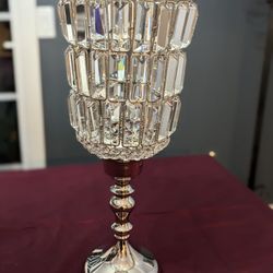 Crystal Candle Holder 