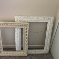 Very Beautiful 2 Wooden Frame  $25 Each ,With Nice Design Size 32/28” & 3’ /28 “