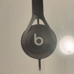 Beats EP Wired On-Ear Headphones - Battery Free for Unlimited Listening, Built in Mic and Controls - Matte Black