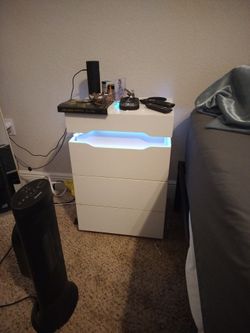 Bedside Night Light Drawer