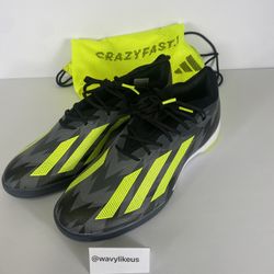 ADIDAS X CrazyFast INJ. 1 Indoor Mens Size 11 [IG6272]