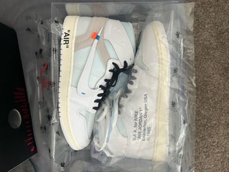 Virgil Abloh Archive “Alaska” Jordan 1 high size 13 men’s will trade for Sbs (Futura,bornxraised,  supreme rammellzee)