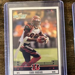 2005 Score Bengals Lot