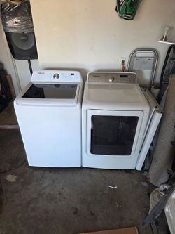 Samsung Washer And Electric Dryer Large Capacity
